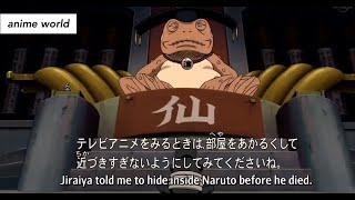 Naruto meets the great toad Gamamaru . the prophecy of the great lord elder. #Naruto