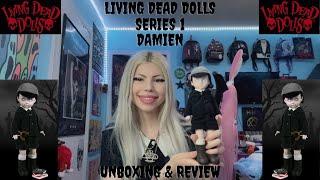  Living Dead Dolls Series 1 Damien Unboxing & Review 