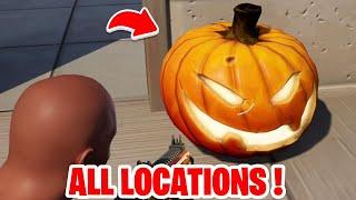 Destroy jack o lanterns with a ranged weapon Fortnite location