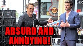 Robert Downey Jr Unexpectedly ROASTS Christ Hemsworth in HILARIOUS VIDEO