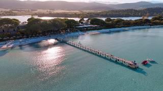 Santa Giulia Beach  Corsica  France  Mavic 3 Drone Footage