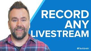 How to Record a Livestream In 5 Easy Steps