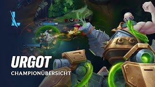 Championübersicht Urgot  Gameplay – League of Legends Wild Rift