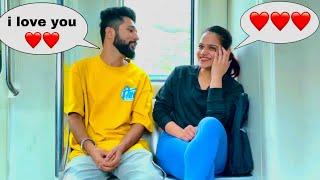 Gym ️‍️ वाली लड़की   Metro Prank  Paras Prank