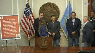 Gov. Noems Press Conference on Cartel Impact on Tribal Reservations and Open Southern Border