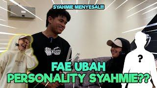 TRANSFORMASI SYAFAE??? AIR LIUR FAE MELELEH MELIHAT WAJAH BARU SYAHMIE