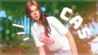  Неужели пекарня?  История персонажа + ответы на вопросы  The Sims 4 CAS  Симс 4