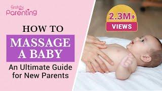 How to Massage a Baby  Baby Massage  Baby Massage Tutorial  Newborn Baby Massage