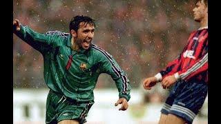 Gheorghe HAGI Barcelona vs Bayern Munchen 1996 ● Goal & Highlights