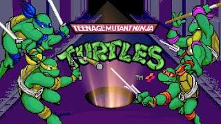 Teenage Mutant Ninja Turtles 1989 Arcade - 4 Players Very Hard Mode TAS