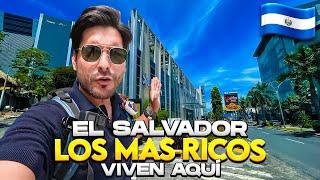 This is the MILLIONAIRES AREA in EL SALVADOR  The RICHEST LIVE HERE - Gabriel Herrera