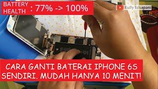 Cara Ganti Baterai iPhone 6s Sendiri Ga sampai 10 menit