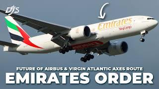 Emirates Order Future Of Airbus & Virgin Atlantic Axes Route