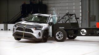 2021 Toyota RAV4 updated side IIHS crash test