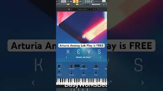 Arturia Analog Lab Play is FREE