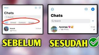 cara menghilangkan fitur MB WHATSAPP yang tidak kita gunakan 100% mirip iPhone ori