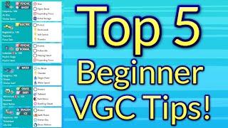 Top 5  Pokemon VGC BEGINNER Tips You NEED To Know Before Scarlet and Violet