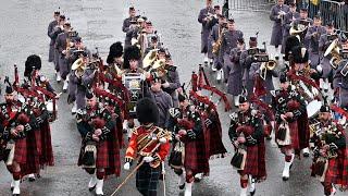 Royal Regiment of Scotland parade at Edinburgh Castle 2023