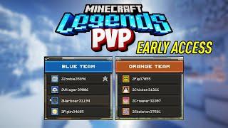 Minecraft Legends Early Access Gameplay + PVP first look
