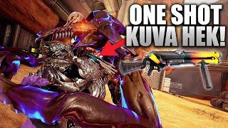 How To One Shot Archons With Any Warframe Using The Kuva Hek