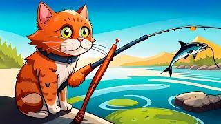 КОТ РЫБАК ► Cat Goes Fishing 1