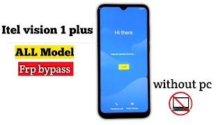 How To Itel vision 1 plus Frp Bypass  vision 1 plus L6501 Google account remove without pc