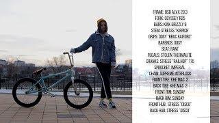 Девушка на BMX  Арина Брабус  Bike check  Girl on BMX