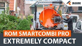 ROM SmartCombi PRO vacuum truck sewer cleaning  jet-vac  jetting  sewer jetter