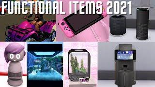 40 FUNCTIONAL ITEMS SIMS 4 2021  + DOWNLOAD LINKS