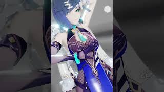 【MMD】Gimme×Gimme feat. 初音ミク・鏡音リン【原神 イェラン夜蘭Yelan】 #shorts