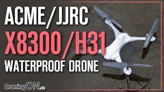 DroningON  Acme X8300JJRC H31 Review Unboxing & Flight Test - Is It Waterproof