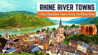 7 Most Beautiful Towns Along the Rhine River Neckar & Moselle Rivers Flow into the Rhine to Visit