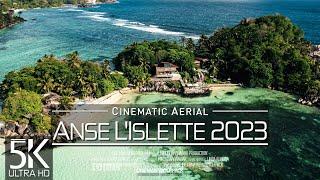 【5K】 SEYCHELLES MOST BEAUTIFUL TINY ISLAND  Anse LIslette 2023  Mahe Cinematic Drone Film