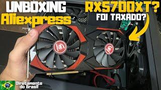 UNBOXING RX 5700 XT VEINEDA do Aliexpress + Testes de Games