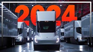 The 2024 Tesla Semi Truck Update Is HERE