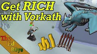 Get Rich with Vorkath Ranged  OSRS Poor to Rich Money Making Guide