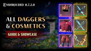 Enshrouded  All Daggers + Cosmetics from the Melodies of the Mire Update & Their Locations