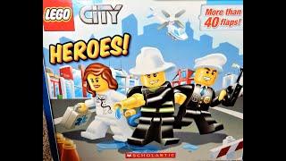 Lego City Heroes Book Read Aloud #books #reading #legos Flip the Flaps Book