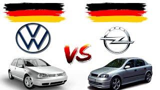 Golf IV 1.9 TDI 101 Hp  Vs.  Astra G 2.0 DTI 16V