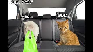 POV  Lebaran OTW kerumah nenek  meme kucing