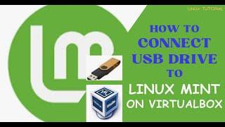 How to connect a USB Drive to Linux Mint on VirtualBox