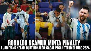 KALAH NGAMUKRonaldo Nangis Ngemis Minta Pinalti  Ronaldo Gagal Pecah Telur Di Euro 2024 