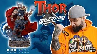 Thor Unleashed Deluxe Art Scale 110 Statue by Iron Studios Review