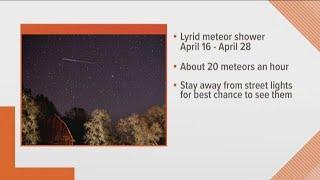 Lyrid meteor shower starts tomorrow