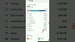 🩸BOOM How To Clean Up Other Storage Samsung Android 11  #storage #clean #youtubeshorts #samsung