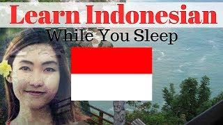 Learn Indonesian While You Sleep  130 Basic Indonesian Words and Phrases  EnglishIndonesian