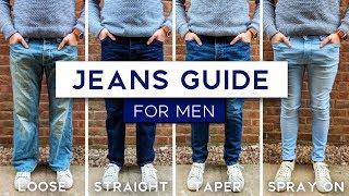 Mens Jeans Fit Guide  The Best Style Jeans For Your Physique