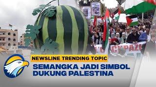 Newsline Trending Topic - Semangka Jadi Simbol Dukungan Untuk Palestina