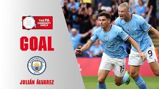 GOAL  Julián Álvarez  Liverpool v Manchester City  FA Community Shield 2022