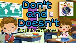 Dont and Doesnt - English Grammar